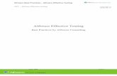 Alfresco Effective Testing · 2017-01-04 · 4.3 Application usage patterns ... 4.4 Load Test Infrastructure and testing toolkit..... 17 4.4.1 Load Test Infrastructure ... 4.4.2.3