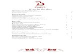 Wines by the glass - Koolitused _2017.pdf · 2017-03-24 · S de Schlumberger 36 Sylvaner 2014, Louis Sipp 36 Pinot Blanc „Blanc de Blancs Reserve“2013, Lucien Albrecht 33 Muscat