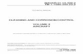 CLEANING AND CORROSION CONTROL VOLUME II AIRCRAFT€¦ · NAVAIR 01-1A-509-2 TM 1-1500-344-23-2 TECHNICAL MANUAL CLEANING AND CORROSION CONTROL VOLUME II AIRCRAFT 15 APRIL 2009 This
