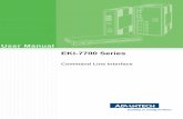 User Manual EKI-7700 Series - Advantechadvdownload.advantech.com/productfile/Downloadfile4/1...iii EKI-7700 Series User Manual Warnings, Cautions and Notes Document Feedback To assist