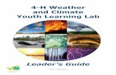4-H Weather and Climate Youth Learning Lab Leader's Guide · 4-H Weather and Climate Youth Learning Lab Leader’s Guide 5351 • April 2019. 2 4-H Weather and Climate Youth Learning