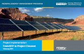 Project Implementation: From RFP to Project Closeout · Project Implementation: From RFP to Project Closeout. February 2011. 6 | FEDERAL ENERGY MANAGEMENT PROGRAM femp.energy.gov
