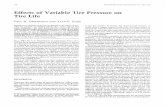 Effects of Variable Tire Pressure on Tire Lifeonlinepubs.trb.org/Onlinepubs/trr/1991/1291vol1/1291-078.pdf · 346 TRA NSPORTATION RESEARCH RECOR[) 1291 Effects of Variable Tire Pressure