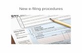 New e-filing procedures - PuneICAI · 2016-09-07 · • Common details in the form get automatically updated once entered. (eg: data filled under Form No. 3CA is picked up automatically