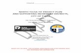 NORTH TULSA TIF PROJECT PLAN AND SUPPORTING …...and as required by §856(B)(3) of the Act. Increment District B includes the area defined in the ... Authority, a public trust (“TIA”).