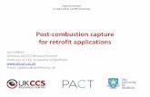 Post-combustion capture for retrofit applications...International post-combustion capture retrofit workshop held in Sheffield, 9-12 April 2019 CCUS specialists from the UK CCS Research