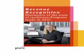 Revenue Recognition: Disclosure of the state of readiness - … · 2017-12-11 · PwC | Revenue Recognition– Disclosure of the state of readiness/Progress made in 2017 5 Based on