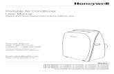 Portable Air Conditioner User Manual - Honeywell Store · 2016-07-20 · USER TIPS THANK YOU Congratulations on your purchase of this versatile Honeywell Portable Air Conditioner.