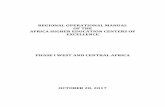 REGIONAL OPERATIONAL MANUAL OF THE AFRICA HIGHER EDUCATION ...€¦ · INSTITUTIONAL FRAMEWORK FOR THE OPERATION OF THE ACE ... Key Performance Indicators and Targets ... and faculty