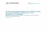 A Counseling Guide for Infant and Young Child Feeding in ... IYCF Counseling Guide... · A Counseling Guide for Infant and Young Child Feeding in Egypt 1 Introduction The Counseling