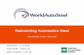 Reinventing Automotive Steel/media/Files/Autosteel/Great... · Auto Suspensions ULSAB-AVC Advanced Vehicle Concepts ULSAC UltraLight Steel Auto Closures Investment in Automotive $60