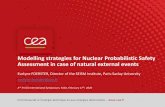 Modelling strategies for Nuclear Probabilistic Safety ......CEA Paris-Saclay Evelyne FOERSTER 2nd R-CCS Int’l Symposium, Fe. 17th, 2020 CEA Paris-Saclay - 3 Insight into Probabilistic