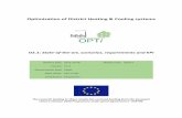 D2.1 Optimisation of District Heating & Cooling systems ... · Optimisation of District Heating & Cooling systems D2.1: State-of-the-art, scenarios ... Full title Optimisation of