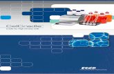 CelCradle TM - Esco · CelCradle TM Introduction The CelCradle™ is a cost-effective, single-use, benchtop bioreactor system capable of supporting high density culture of anchorage-dependent