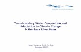 Transboundary Water Cooperation and Adaptation to Climate … · 2011-10-10 · Transboundary Water Cooperation and Adaptation to Climate Change in the Sava River Basin DejanKomatina,