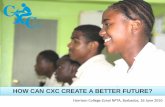 PRESENTATION TO PARENTS: HOW CAN CXC CREATE A BETTER FUTURE to Barbados NPTA 16... · 2017-08-19 · 4 “ In the 1970s the fundamental challenge for CXC was to gain acceptance and
