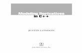 Modeling Derivatives in C++ · 2013-07-24 · Single-Factor Interest Rate Models 395. ... 12.13 Two-Factor HJM Model Implementation 616 12.14 The Ritchken and Sankarasubramanian Model
