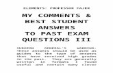 ELEMENTS: PROFESSOR FAJER - Facultyfaculty.law.miami.edu/mfajer/documents/q3xcmbank-early.doc · Web viewELEMENTS: PROFESSOR FAJER. MY COMMENTS & BEST STUDENT ANSWERS. TO PAST EXAM