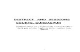 DISTRICT AND SESSIONS COURTS, GURDASPUR - Punjabpunjabjudiciary.gov.in/district/gurdaspur/judicialofficers/pb_gur_rt.pdf · DISTRICT AND SESSIONS COURTS, GURDASPUR (Information on