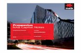 NAB Capital Notes ProspectusProspectus NAB Capital Notes Prospectus for the issue of NAB Capital Notes to raise $1.25 billion with the ability to raise more or less. This investment
