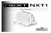 NEXT NXT-1 User Manual Rev. 6 - CM iluminación...NEXT NXT-1 User Manual Rev. 6 Edition Notes The NEXT NXT-1 User Manual Rev. 6 covers the description, safety precautions, installation,