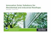 Innovative Solar Solutions for Residential and Industrial ...file.siam2web.com/ubmentech/downpresent/StreamA... · Innovative Solar Solutions for Residential and Industrial Rooftops