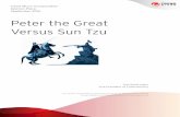 Peter the Great Versus Sun Tzu - Trend Micro · Trend Micro Incorporated Opinion Piece September 2012 Peter the Great Versus Sun Tzu Tom Kellermann Vice President of Cybersecurity