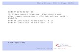 SEROCCO-D 2 Channel Serial Optimized Communication Controller with DMA PEB … Sheets/Infineon PDFs... · 2009-10-30 · SEROCCO-D 2 Channel Serial Optimized Communication Controller