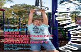 DRAFT commitment community - Sutherland Shire · 2018-05-31 · leaders through educating the hearts and minds of 1600 children each year. We boast more than 1,000 beautiful parks