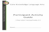 Core Knowledge Language Arts · Teacher Resource: The Reader Lesson Types document outlines the descriptions for the various reading lesson types found in the CKLA program. Whole