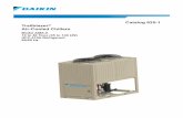 Catalog 625-1 Trailblazer Air-Cooled Chillers - Daikin Applied...©2017 Daikin Applied. Illustrations and data cover the Daikin Applied product at the time of publication and we reserve