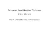 Advanced Excel Hacking Workshop - BruCON 2017files.brucon.org/2013/advanced-excel-hacking-workshop.pdf · 2013-10-02 · I use Win64 If Win64 is defined, I know that I'm using VBA7