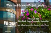 Waterfront Gateway Project Update Waterfront Gateway Project Tasks Waterfront Gateway Update - 14 Parking