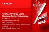 'Oracle Active Data Guard Zero-Downtime Database …...• Working as Senior Database Administrator at – Wellcome Trust Sanger Institute • 10+ years of experience in Oracle (8-11gr2)
