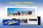 Amateur Radio Méxicoradioamateur.mx/docs/septiembre2019.pdf · 2019-09-23 · durante el terremoto de 1985 en la ciudad de México, estuve ayudando al Dr. Pinto XE3DA, mientras que