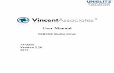 User Manual - Vincent Associates€¦ · VDM1000 User Manual 7 Safety Terms and Symbols These terms appear in this manual These symbols appear on the equipment CAUTION Warning statements