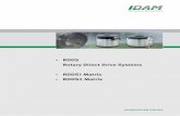 RDDS Rotary Direct Drive Systems RDDS1 Matrix …...be used from rotary speed > 0 right up to the continuous speed. 3. Thin, ring-shaped rotor Thanks to the thin, ring-shaped design