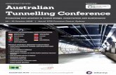 PRESENTING THE 16TH Australian Tunnelling Conference … · 12:10 Gold Coast Seaway – Trenchless crossing of the Broadwater — 1400m crossing of the Broadwater – Construction