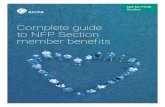Complete guide to NFP Section member benefits...high-quality services to their not-for-profit clients or organizations. Read on for a preview of all the benefits that come with NFP