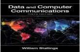 Data and Computer Communications 2013 10th Ed William ... · Chapter 10 Cellular Wireless Networks 302 10.1 Principles of Cellular Networks 303 10.2 Cellular Network Generations 316