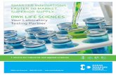 SMARTER INNOVATIONS. FASTER TO MARKET. SUPERIOR … · SMARTER INNOVATIONS. FASTER TO MARKET. SUPERIOR SUPPLY… DWK LIFE SCIENCES. Your Laboratory Testing Partner 1 source for industrial