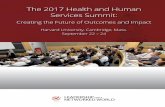 The 2017 Health and Human Services Summit...Value Curve, the enabling business models support new outcome frontiers and greater organizational capacity. The Value Curve comprises four