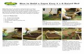 How to Build a Super Easy 4 x 8 Raised Bed · 2019-03-07 · How to Build a Super Easy 4 x 8 Raised Bed Make this easy 4- by 8-foot raised bed from 3 8-foot boards that you can have