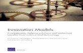 Innovation Models: Enabling new defence solutions and enhanced … · 2015-03-04 · Innovation Models Enabling new defence solutions and enhanced benefits from science and technology