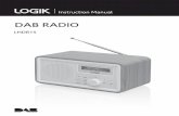 DAB RADIO - Team Knowhow · DAB or some FM radio stations, so there is no need to set it manually. In order for the clock to synchronise to the current local time you may have to