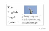 The English Legal · High Courts The Court System Queen’s Bench Division Deals mainly with contract and tort (wrongs done to people in civil law). It contains a division specialising