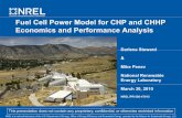 Fuel Cell Power Model for CHP and CHHP Economics and Performance Analysis … · 2013-09-30 · y Fuel Cell Power Model for CHP and CHHP Economics and Performance Anal sis Darlene