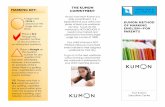 THE KUMON COMMITMENT your child's future · 2019-02-05 · KUMON METHOD OF MARKING ENGLISH—FOR PARENTS Adding value to your child's future Your Kumon Education Centre THE KUMON