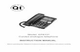 INTRODUCTION - Qualitelqualitel.co.za/downloads/QT6131_MANUAL.pdfINTRODUCTION Thank you for purchasing a Qualitel product which adopts excellent workmanship and exceptional reliability.
