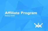 Affiliate Program · 2019-05-24 · Once approved by the affiliate manager, the status will show Approved ! Place any of the Promotional Material (HTML Banners, Promo Text) we provide